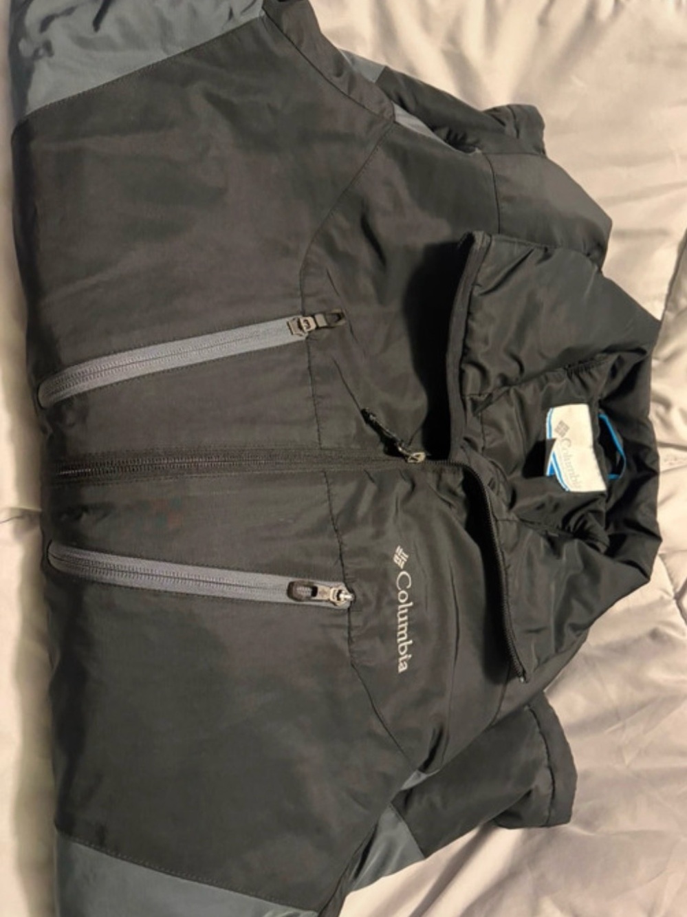 Columbia Black and Gray Ski Jacket